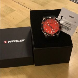 *NWT* Orange Wegner watch